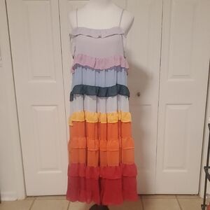 Judith March Multicolor Maxi Dress